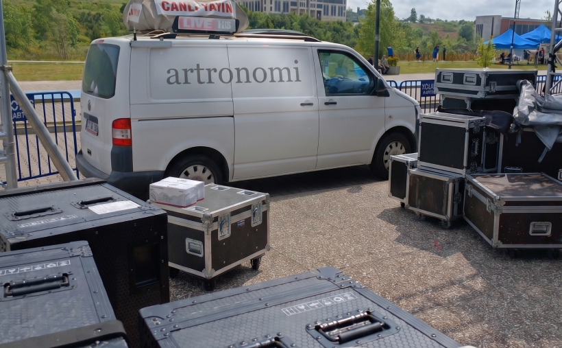 Artronomi Mobil Canlı Yayın Aracı Çözümleri
